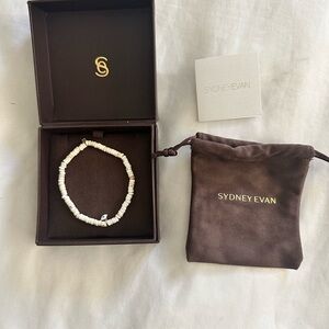 Sydney Evan Evil Eye Heishi Bracelet